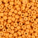 Seed beads 8/0 (3mm) Amber orange